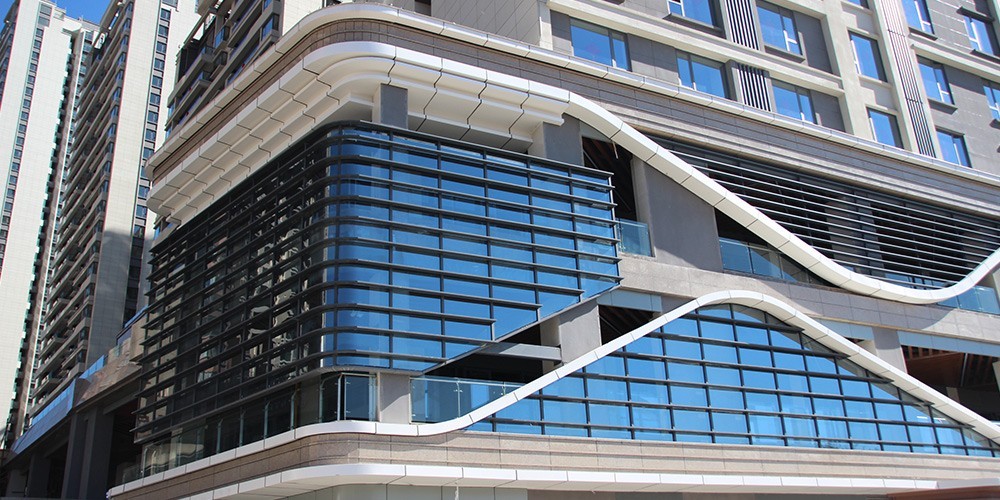 國昆鋁單板丨新希望集團昆明樓盤室外鋁單板裝飾工程項目