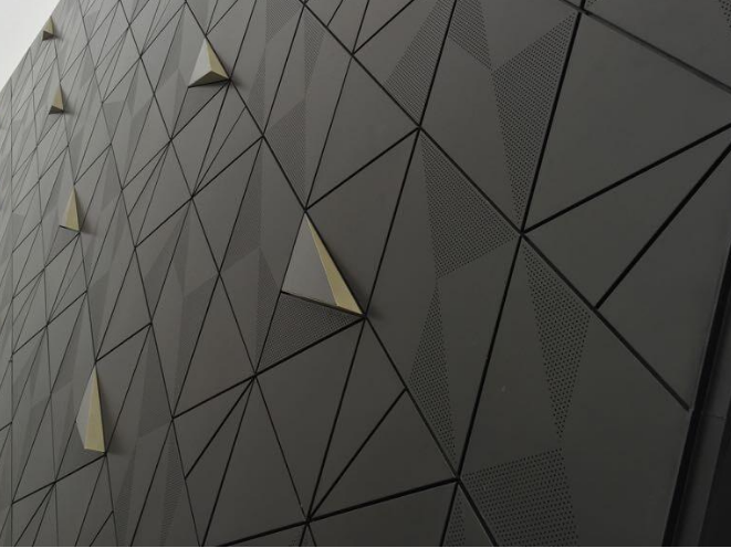 外墻沖孔鋁單板